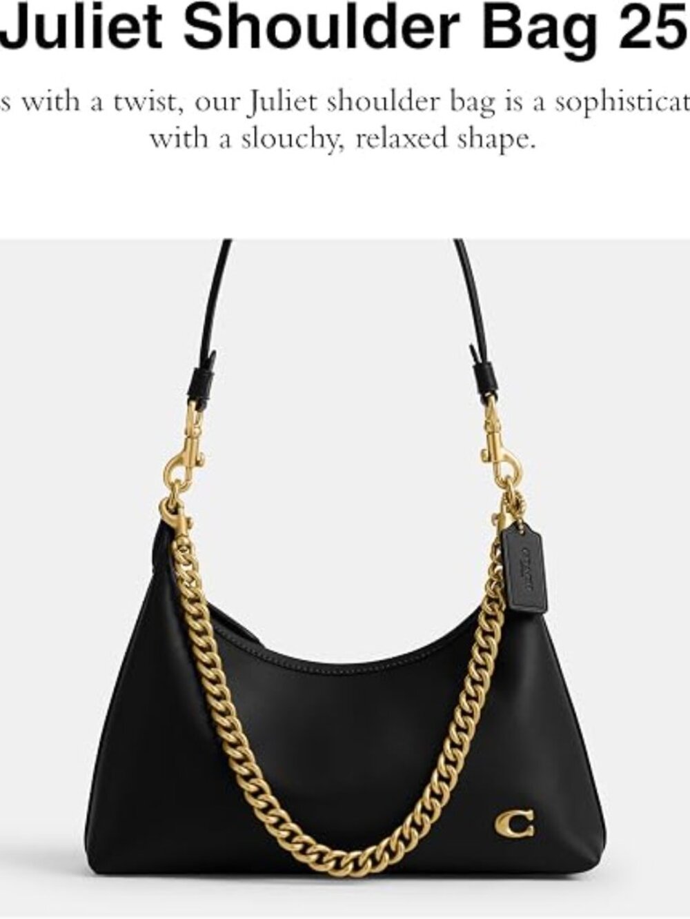 COACH Juliet Shoulder Bag 25 - Picture 3 of 4